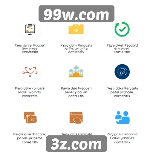Exploração das modalidades de pagamento no 99w.com